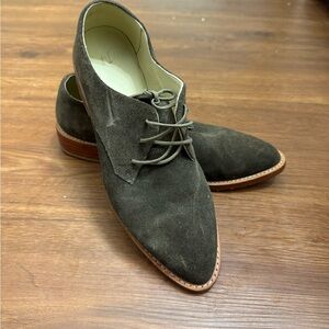 Nisolo green loafers. Size 7.5.